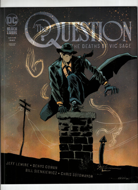 The Question: The Deaths of Vic Sage #1 (Cvr B) (2019) B Buy & Sell Comics Online Comic Shop Toronto Canada