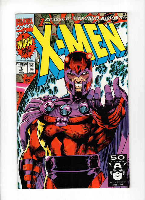 X-Men, Vol. 1 #1 (Cvr D) (1991) Magneto Connecting Variant  D Magneto Connecting Variant  Buy & Sell Comics Online Comic Shop Toronto Canada
