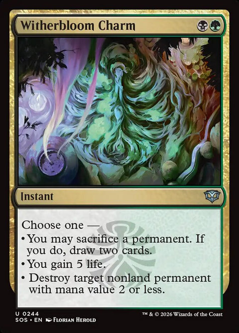 Witherbloom Charm (Foil)