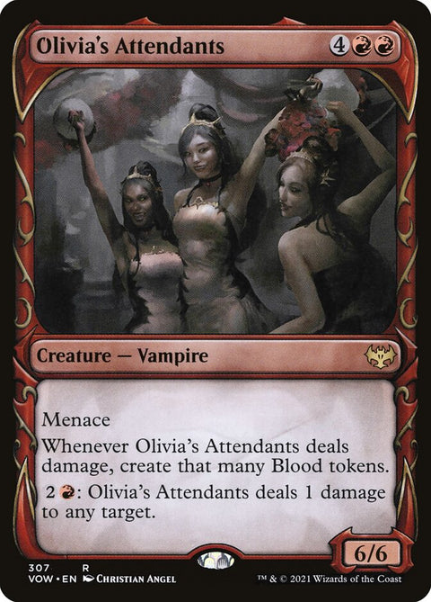 Olivia's Attendants (Foil)