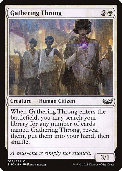 Gathering Throng (Foil)