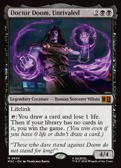 Doctor Doom, Unrivaled (Foil)