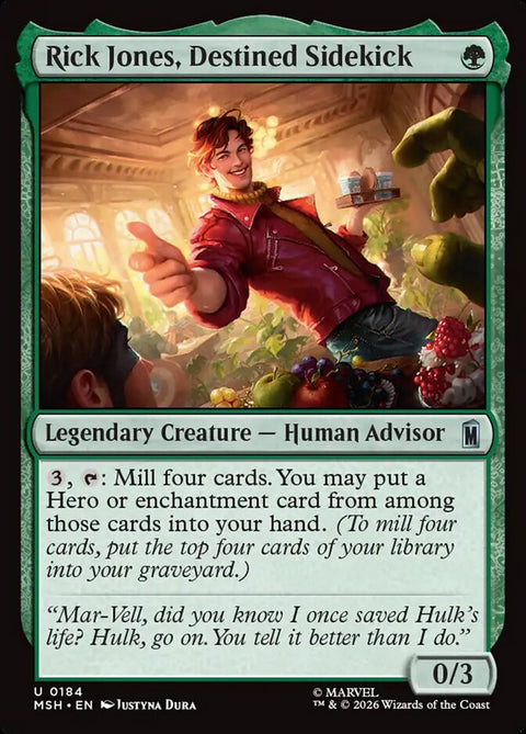Rick Jones, Destined Sidekick (Foil)