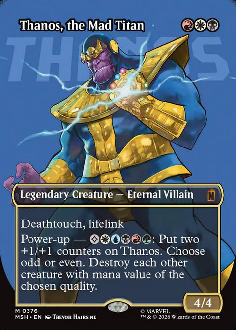 Thanos, the Mad Titan