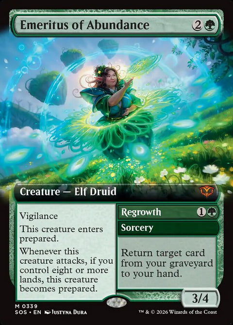Emeritus of Abundance // Regrowth (Foil)