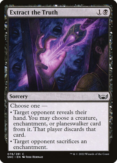 Extract the Truth (Foil)