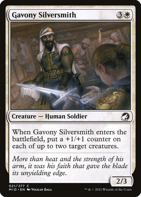 Gavony Silversmith (Foil)