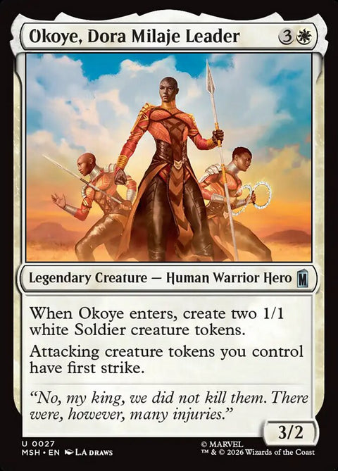 Okoye, Dora Milaje Leader (Foil)
