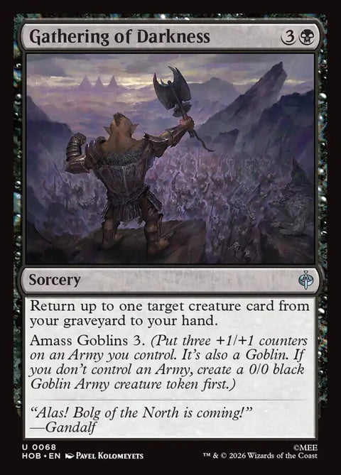 Gathering of Darkness (Foil)