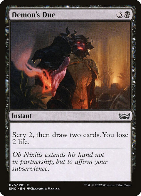 Demon's Due (Foil)
