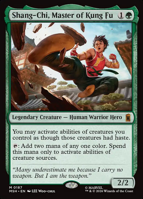 Shang-Chi, Master of Kung Fu (Foil)