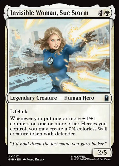 Invisible Woman, Sue Storm (Foil)
