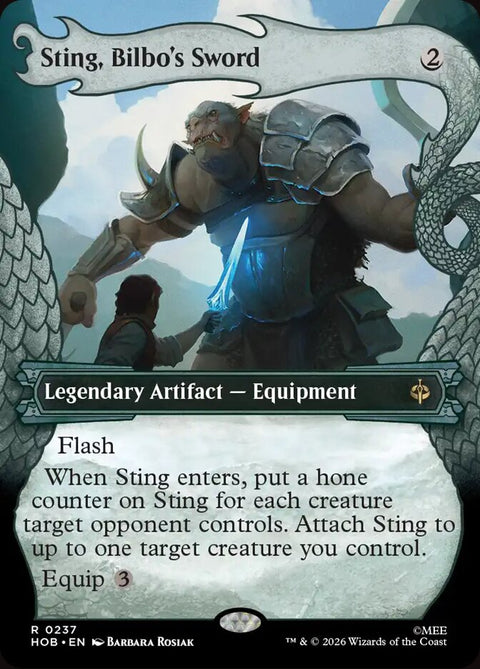 Sting, Bilbo's Sword (Foil)