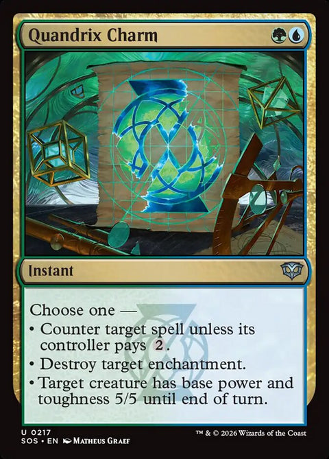 Quandrix Charm (Foil)