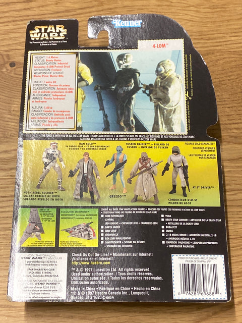 Star Wars: Power of the Force - 4-LOM (1997) Kenner 3.75 in