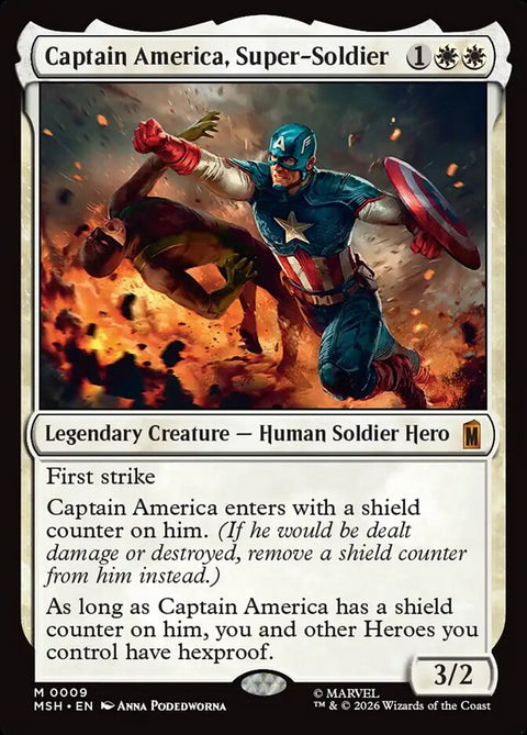 Captain America, Super-Soldier (Foil)