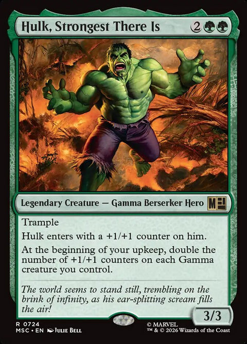 Hulk, Strongest There Is (Foil)