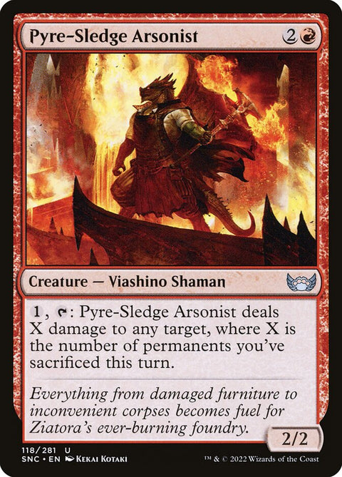 Pyre-Sledge Arsonist (Foil)
