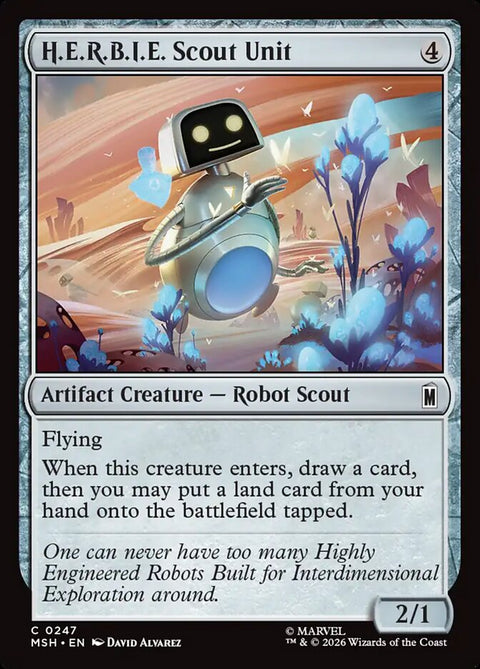 H.E.R.B.I.E. Scout Unit (Foil)