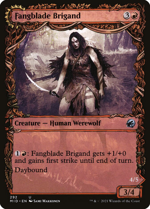 Fangblade Brigand // Fangblade Eviscerator (Foil)