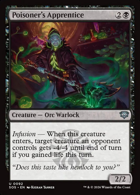 Poisoner's Apprentice (Foil)