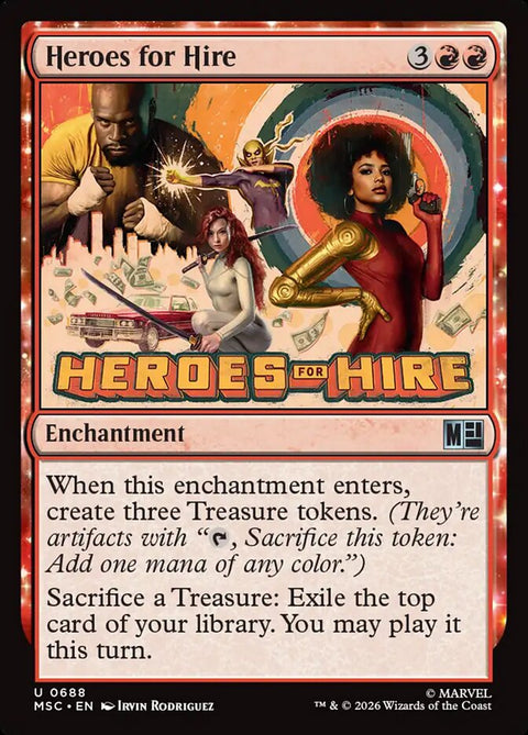 Heroes for Hire (Foil)