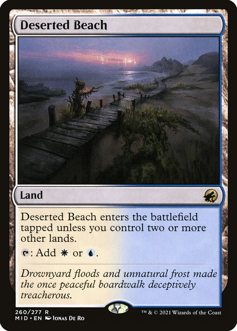 Deserted Beach (Foil)