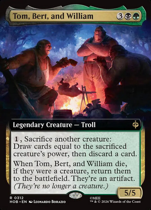 Tom, Bert, and William (Foil)
