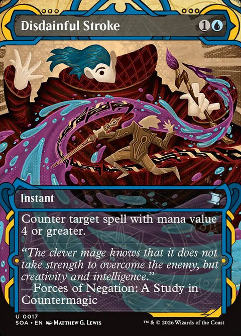 Disdainful Stroke (Foil)