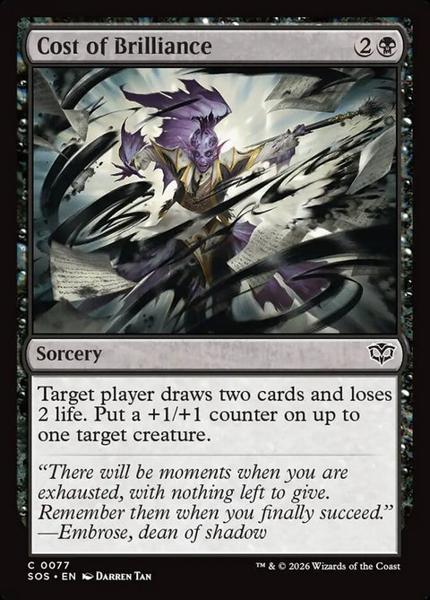 Cost of Brilliance (Foil)