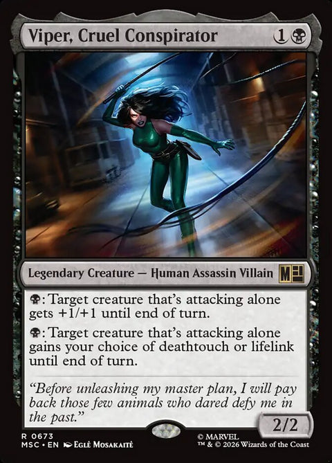 Viper, Cruel Conspirator (Foil)