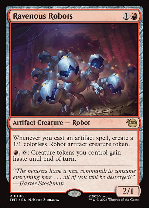 Ravenous Robots