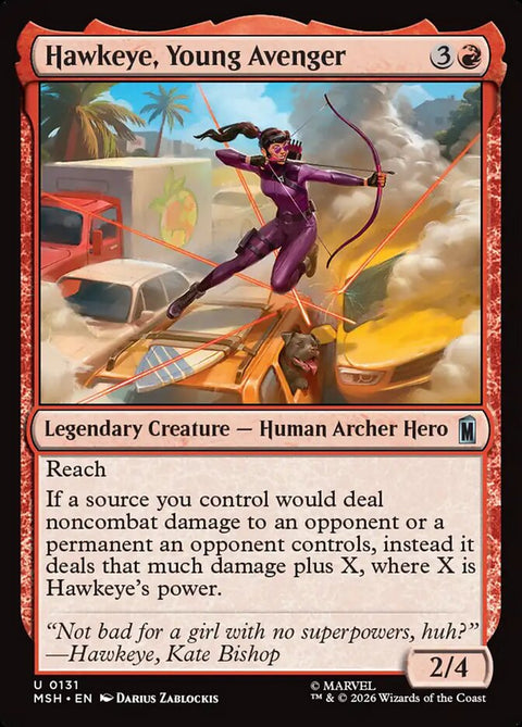 Hawkeye, Young Avenger (Foil)