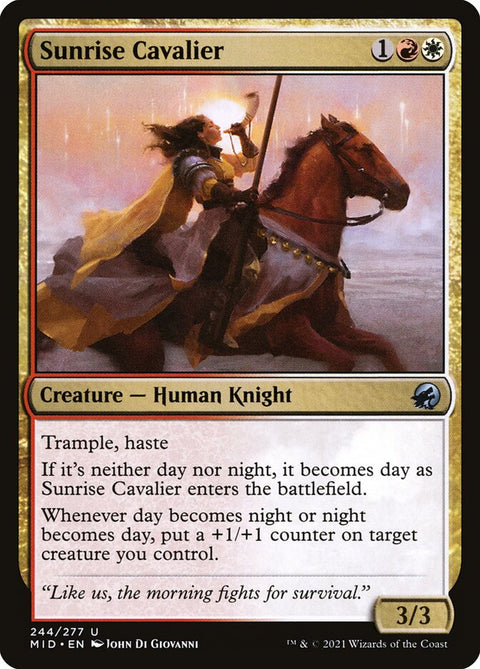 Sunrise Cavalier (Foil)