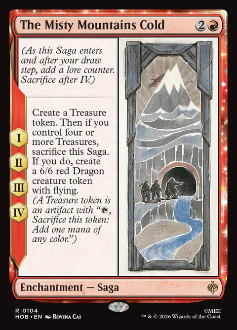 The Misty Mountains Cold (Foil)