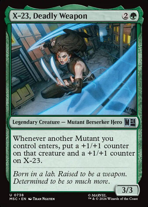 X-23, Deadly Weapon (Foil)