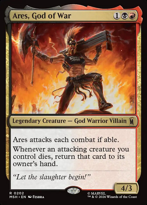 Ares, God of War (Foil)