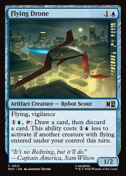 Flying Drone (Foil)