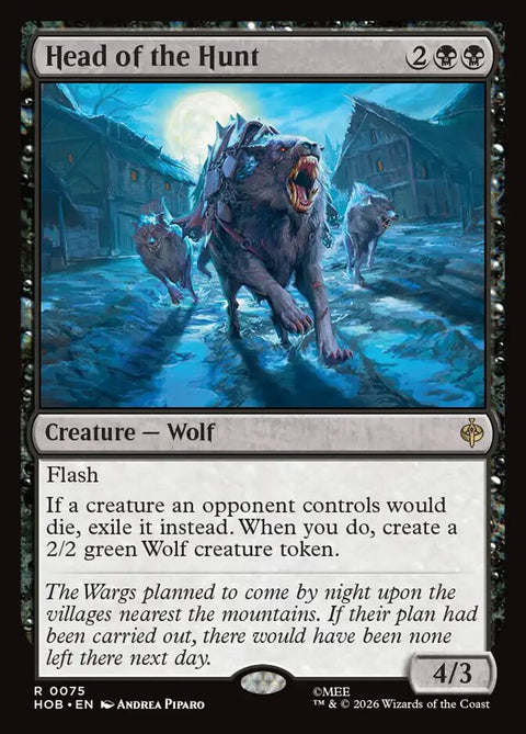 Head of the Hunt (Foil)