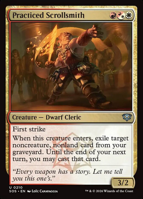 Practiced Scrollsmith (Foil)