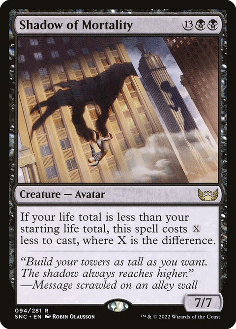 Shadow of Mortality (Foil)