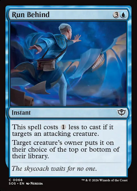Run Behind (Foil)