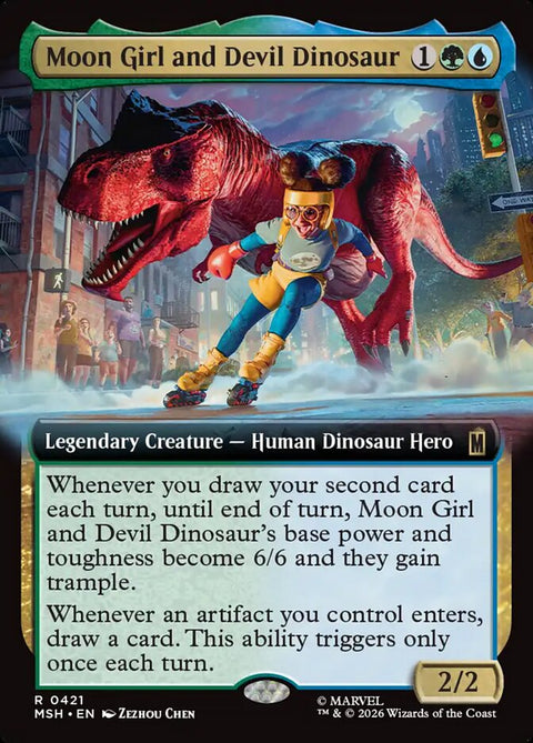 Moon Girl and Devil Dinosaur (Foil)