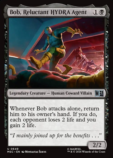 Bob, Reluctant HYDRA Agent (Foil)