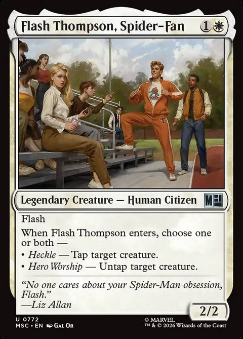 Flash Thompson, Spider-Fan (Foil)