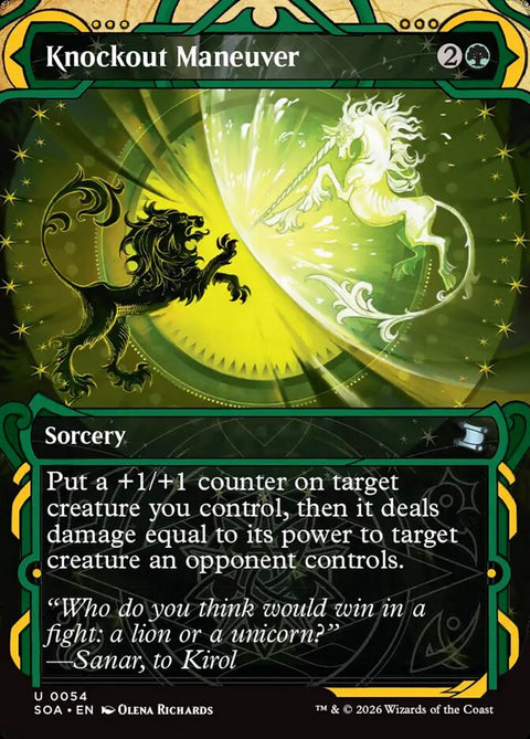 Knockout Maneuver (Foil)
