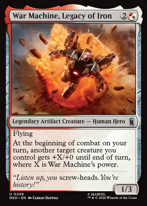 War Machine, Legacy of Iron (Foil)