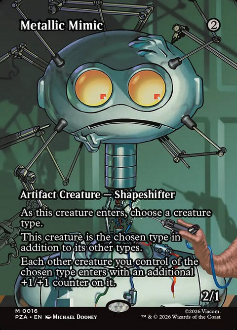 Metallic Mimic (Borderless)