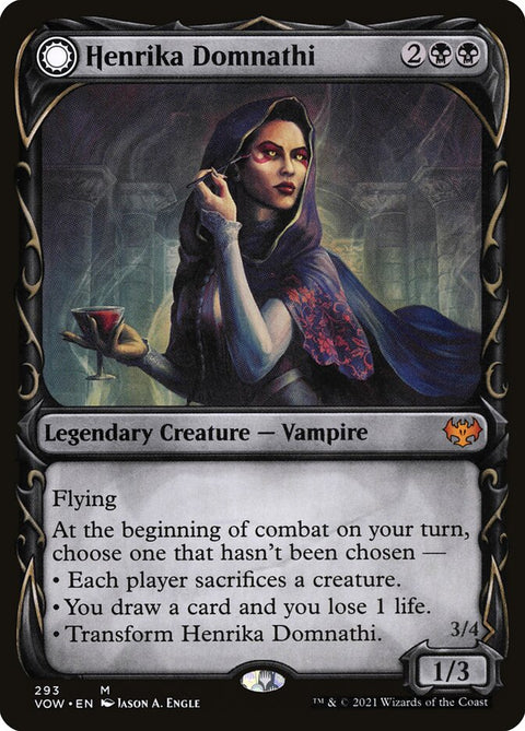 Henrika Domnathi // Henrika, Infernal Seer (Foil)
