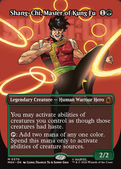 Shang-Chi, Master of Kung Fu (Foil)